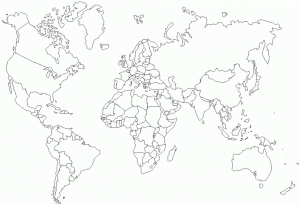 خريطة العالم سياسيا