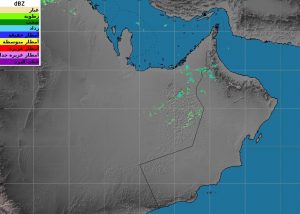 خريطة سلطنة عمان صماء