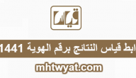 رابط قياس النتائج برقم الهوية 1441 e-services.qiyas.sa