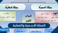 الفرق بين الجملة الاسمية والفعلية
