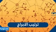 ترتيب الابراج الجديد حسب تاريخ الميلاد واهم صفاتها