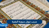 سبب نزول سورة البقرة
