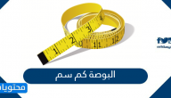البوصة كم سم .. تحويل البوصة الى سم بالأمثلة المحلولة