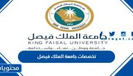 تخصصات جامعة الملك فيصل ونسب القبول