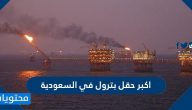 اكبر حقل بترول في السعودية .. موقع أكبر حقل بترول بالمملكة