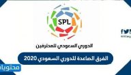 الفرق الصاعدة للدوري السعودي 2020