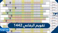تقويم الرفاعي 1447 .. تحميل تقويم خالد الرفاعي 1447