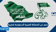 شعر عن المملكة العربية السعودية قصيرة .. أفضل ما قيل عن المملكة