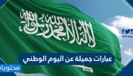 عبارات جميلة عن اليوم الوطني