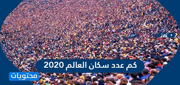 كم عدد سكان العالم 2020