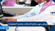 توطين مهن قطاع الاتصالات وتقنية المعلومات .. الدليل الإجرائي لقرار التوطين