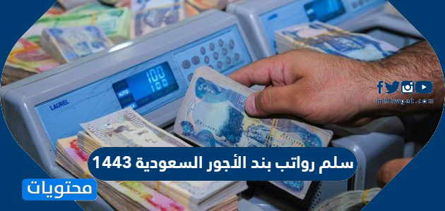 سلم رواتب بند الأجور السعودية 1443 … فئات الموظفين في بند الأجور