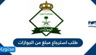 طلب استرجاع مبلغ من الجوازات .. خطوات استرداد المدفوعات الحكومية