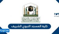 كلية المسجد النبوي الشريف .. ونظام الدراسة في كلية المسجد النبوي الشريف