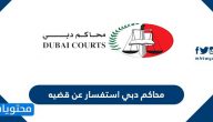محاكم دبي استفسار عن قضيه .. الاستعلام عن القضايا بالرقم الموحد