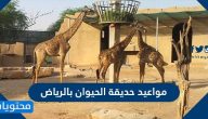 مواعيد حديقة الحيوان بالرياض .. أسعار تذاكر حديقة الحيوان بالرياض
