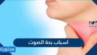 اسباب بحة الصوت وما طرق علاج البحة بالتفصيل