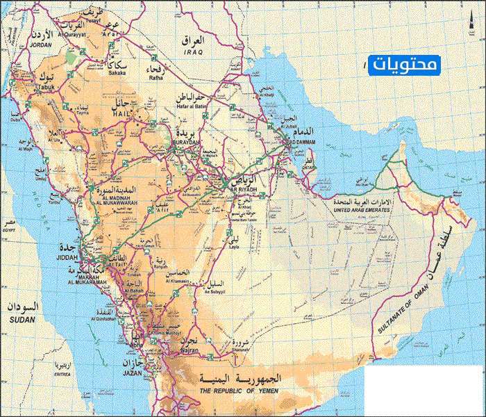 في وطني الاودية وادي السعودية المملكة الرمة العربية اطول يعتبر من وادي الرمة