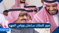 صور الملك سلمان وولي العهد الأمير محمد بن سلمان
