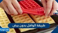طريقة الوافل بدون بيض .. أفضل وصفات وافل الشوفان بخطوات سهلة