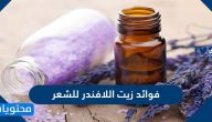 فوائد زيت اللافندر للشعر … طرق استخدام زيت اللافندر لشعر أكثر صحة ولمعان