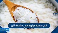 كم سعرة حرارية في ملعقة الرز .. فوائد الأرز للجسم