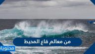 من معالم قاع المحيط