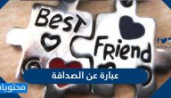 عبارة عن الصداقة قصيرة ومؤثرة