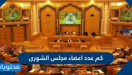 كم عدد اعضاء مجلس الشورى الحالي