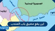 اين يقع مضيق باب المندب