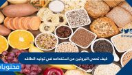 تحمي البروتين من استخدامه في الطاقة كيف ذلك