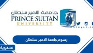 كم رسوم جامعة الامير سلطان 2025