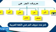 كم عدد حروف الجر في اللغة العربية