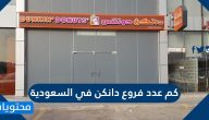 كم عدد فروع دانكن في السعودية