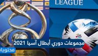 مجموعات دوري أبطال آسيا 2021 شرق وغرب آسيا