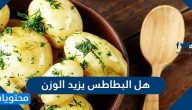 هل البطاطس يزيد الوزن ام لا