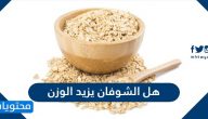 هل الشوفان يزيد الوزن .. القيمة الغذائية والفوائد الصحية للشوفان