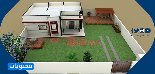 تصميم استراحة صعيرة جدا