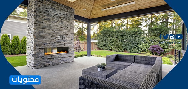 تصميم استراحة غير مكلفة