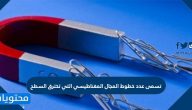 تسمى عدد خطوط المجال المغناطيسي التي تخترق السطح