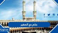 حكم حج الصغير وحكم حج الطفل المميز