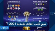 فرق كاس العالم للاندية 2021