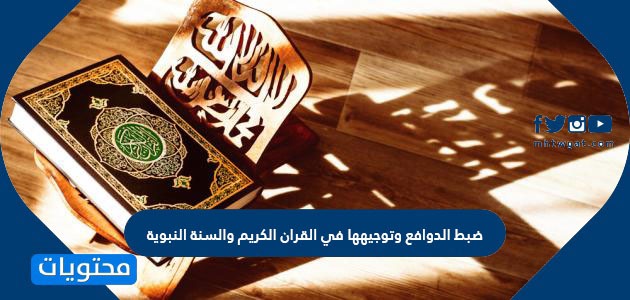 ضبط الدوافع وتوجيهها في القران الكريم والسنة النبوية موقع محتويات