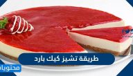 طريقة تشيز كيك بارد بأكثر من طريقة