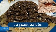 عش النمل مصنوع من
