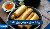 طريقة عمل سبرنج رول بالخضار
