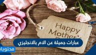 عبارات جميلة عن الام بالانجليزي