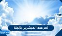 كم عدد المبشرين بالجنة