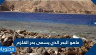 ماهو البحر الذي يسمى بحر القلزم