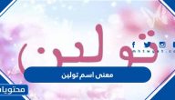 معنى اسم تولين وصفات حاملته وحكم تسميته في الإسلام